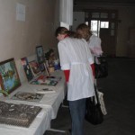 Работы студентов - инвалидов по зрению вызывает интерес у будущих медицинских сестер